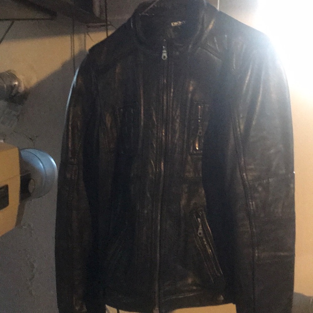 Women’s DKNY Leather Jacket